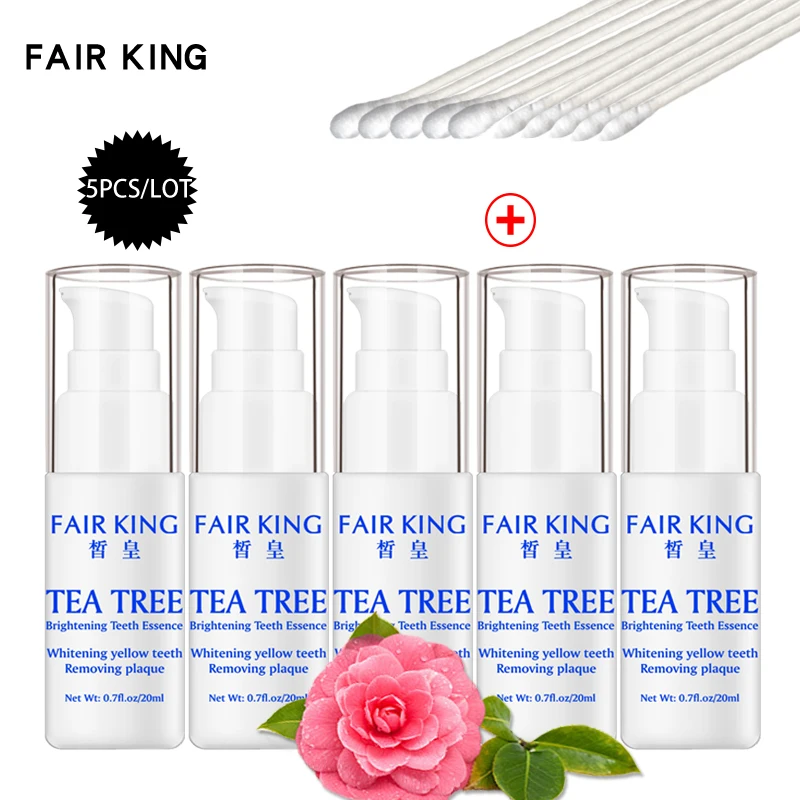 

5PCS Teeth Whitening Essence Powder Oral Hygiene Cleaning Serum Removes Plaque Stains Tooth Bleaching Dental Tool Toothpaste