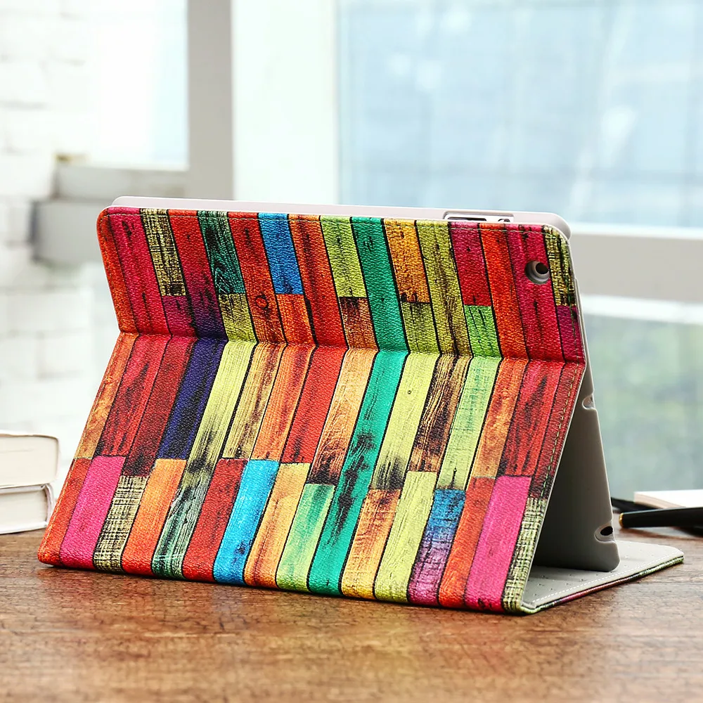 KISSCASE цветной полный защитный чехол для iPad Mini 2 3 4 Высокое качество PU кожаный Air 1