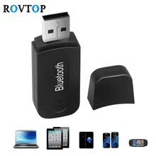 Rovtop портативный AUX беспроводной Bluetooth MP3 музыкальный аудио приемник адаптер 3,5 мм аудио Bluetooth автомобильный комплект для телефона Z2
