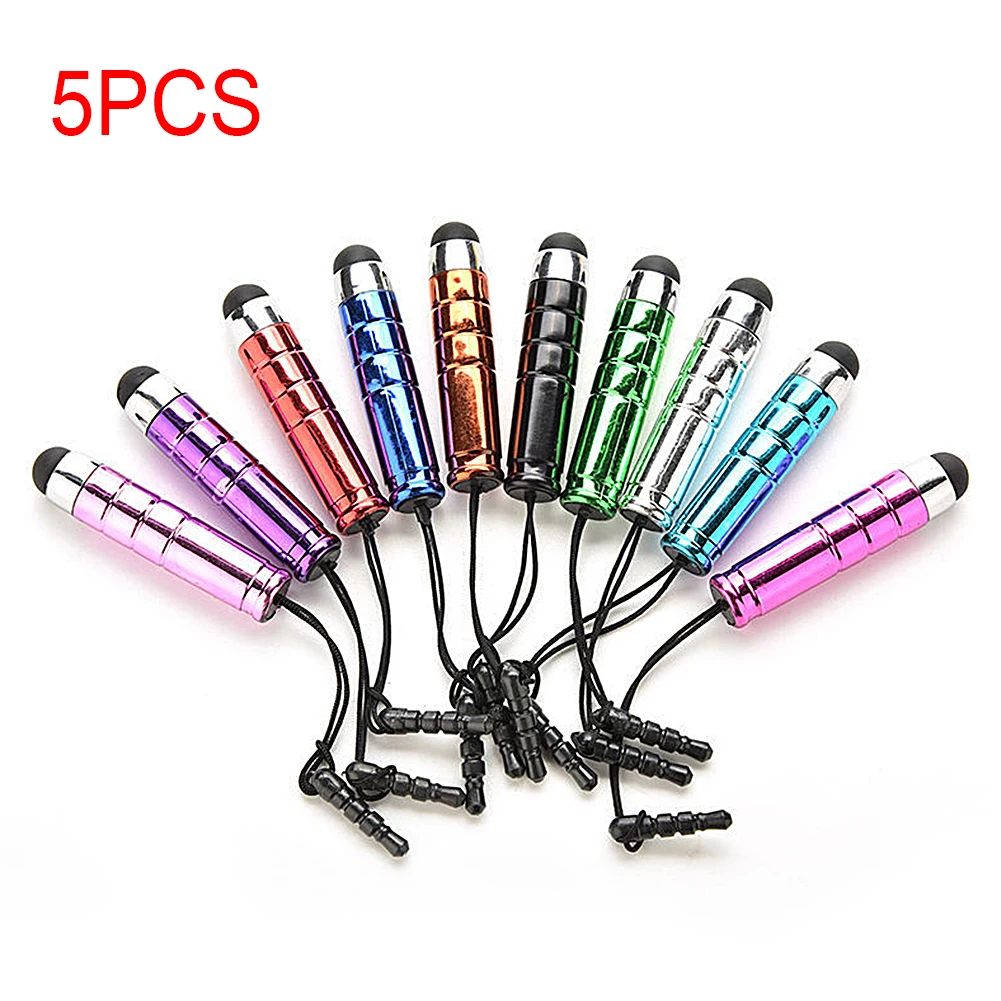 

5Pcs Screen Pen Stylus Capacitive Pen + Dustproof Plug for Tablet for Samsung Gifts