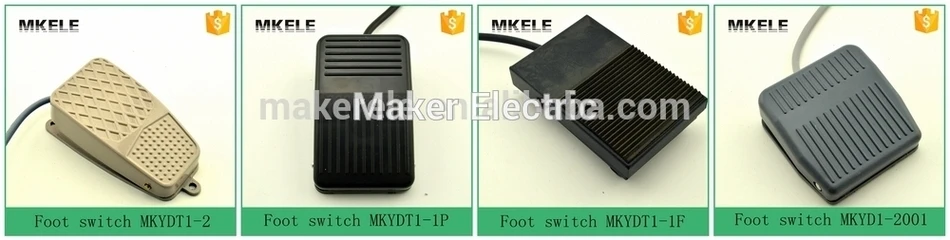 interruptor de pedal duplo com superfície de novo design popular de spdt