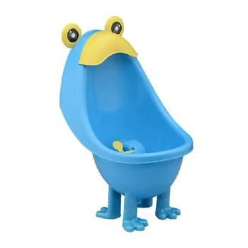 

Baby Boys Urinal Potty Traing Stand Vertical Urinal Groove with Funny Aiming Target (Blue)