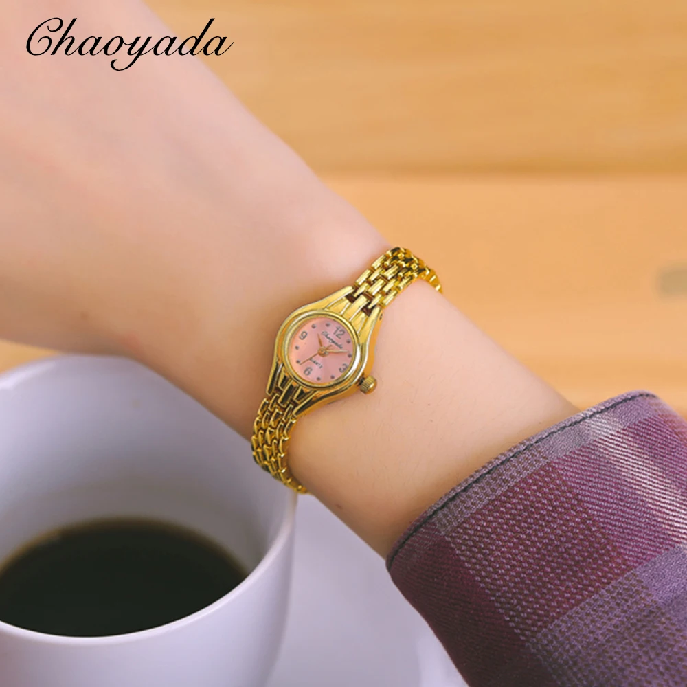 CYD CHAOYADA сплава группы женские часы Наручные Водонепроницаемый Relojes|Женские часы| |