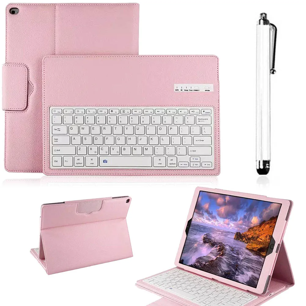 Bluetooth Keyboard Tablet Case/cover for 9.7" tablet PC for Apple iPad