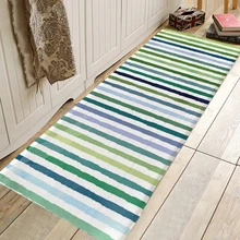 Ковер коврик смешные для кухонной и входной двери коврик анти-скользящие по полу ковер Ванная комната зона прихожей 50x80 см тропический лист дизайн