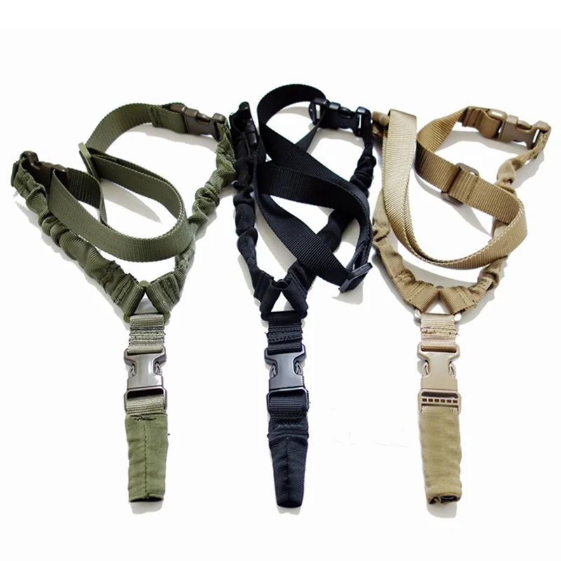 Single-Point Gun Sling Fits All Guns One Point gun sling for Military Hunting and Airsoft | Спорт и развлечения