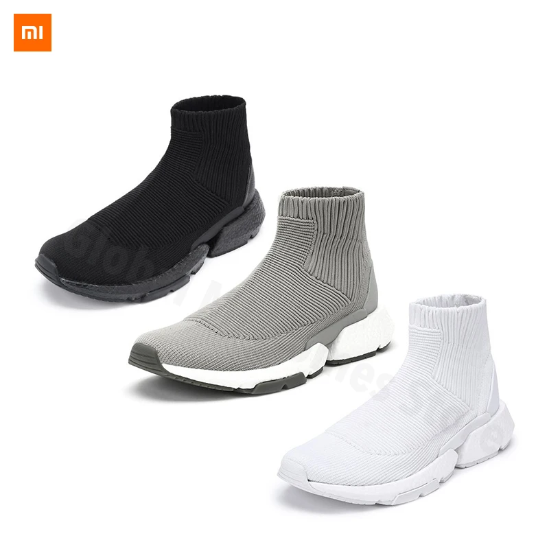 

Xiaomi Youpin Uleemark men's popcorn sock slippers Flying Weave Upper Breathable shoes Fashion Design Shoes