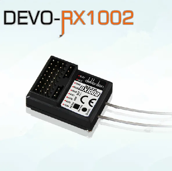 

F03962 Walkera Devo RX1002 2.4G 10ch Receiver 10 channel compatible with DEVO 6 7 8 10 12 Transmitter + FS