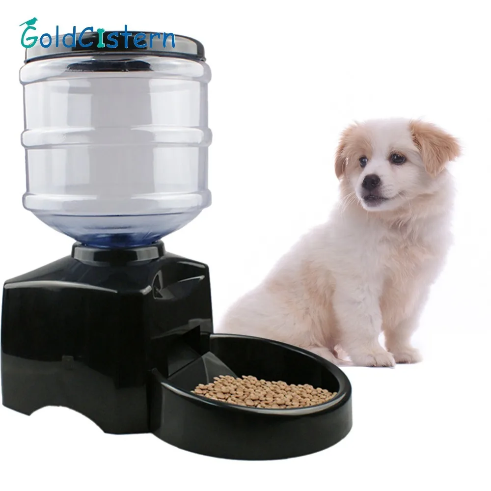 

Super Smart Pet Automatic feeder 5.5 L Large Timer Automatic Pet Dog Cat Feeder Electronic Portion Control Feeder with LCD