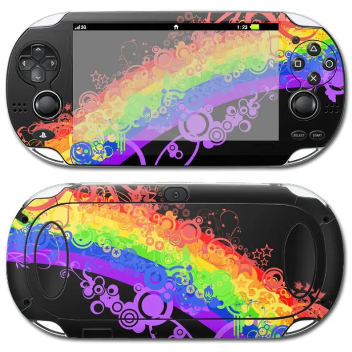 Производитель продает наклейки для PSP Vita 1000 виниловые наклейки на кожу с OEM дизайном