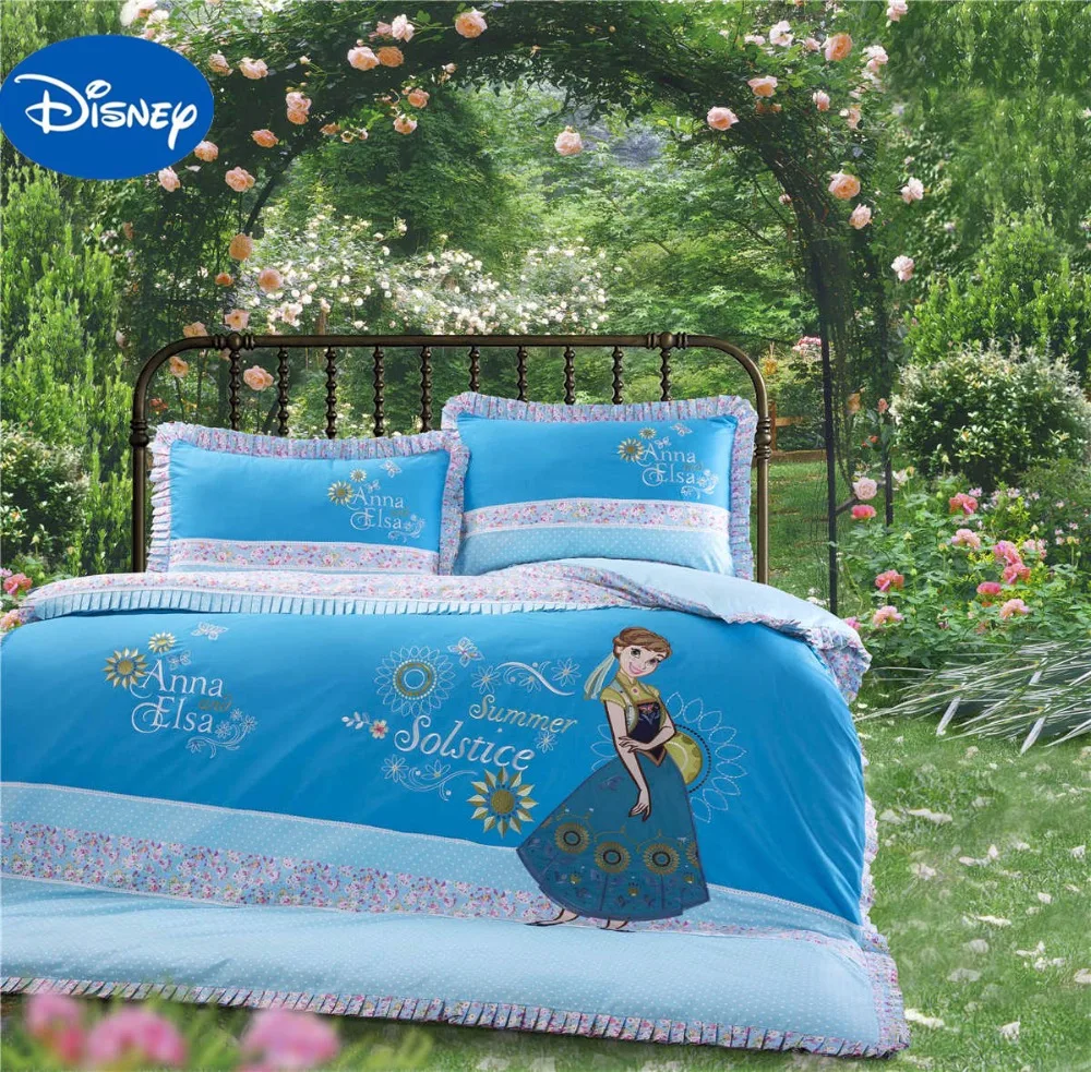 Disney Винни-Пух, стеганное ватное одеяло, набор постельного белья для детей egyptain хлопок постельное белье с вышивкой Квин-сайз домашний текстиль 4/5 предметов для девочек