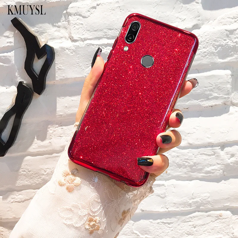 

Glitter Plating TPU Case For Huawei Y9 Y7 Pro Y6 P Smart 2019 P10 P20 P30 Lite Mate 20 Lite Honor 8X 7A Pro Mate 10 Lite Cover