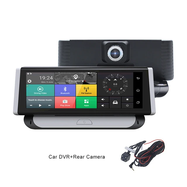 Anfilite E31 Pro 4G Автомобильная камера gps " Android 5,1 Автомобильные видеорегистраторы wifi 1080P видео регистратор видеорегистратор парковки мониторинг - Название цвета: 4G with rear camera