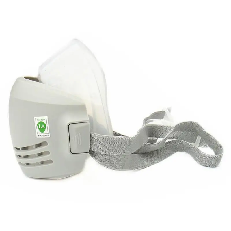 Professional Gel Dust Mask Respirators Anti Dust Grinding Fiber Half Mask Sanding Paint Protection Filter Protection Tools