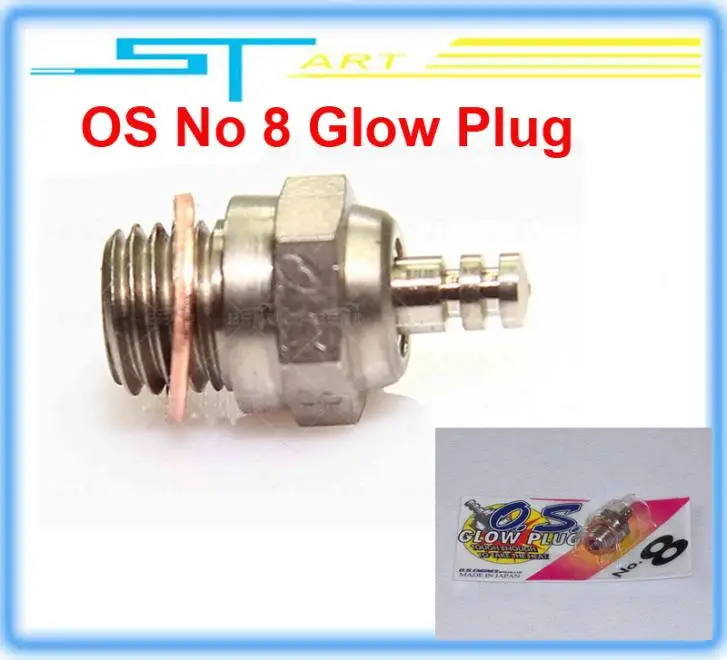 2014 New OS No 8 Medium Glow Plug A8 for nitro Engine remote control