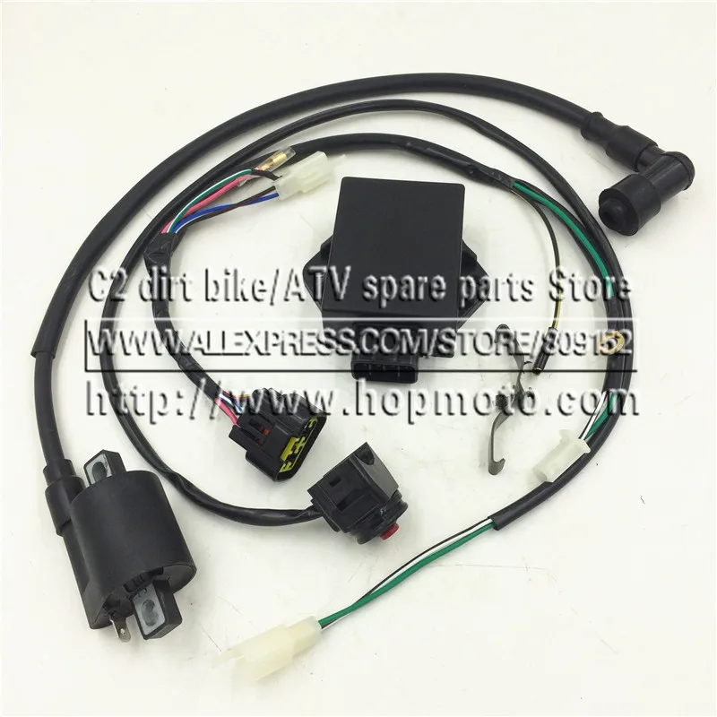 

Complete Wire Wiring Harness Loom W150cc ZS155cc PIT PRO Trail Dirt Bike