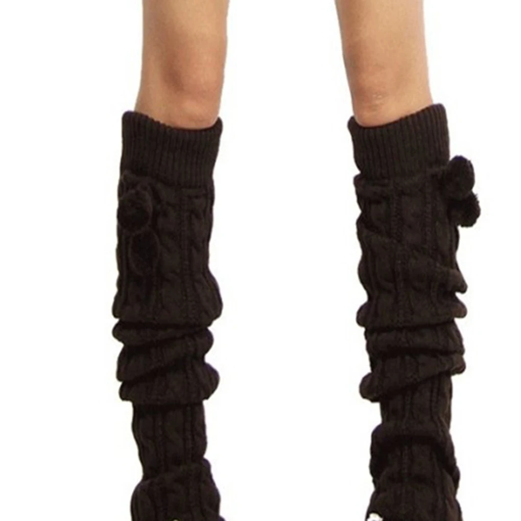 Women Cable Long Boot Thigh-High Over Knee Sock Sexy Thick High Knitting Stockings Winter Warm Knitted Stockings