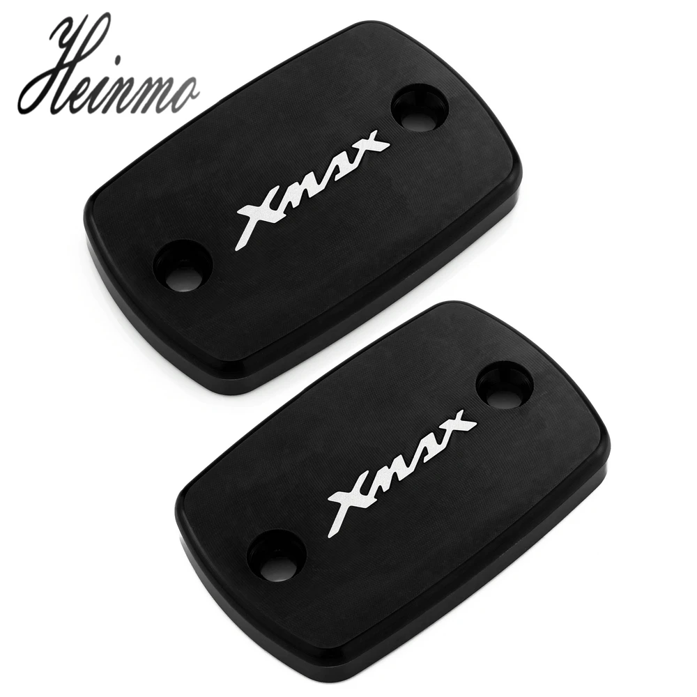 XMAX LOGO Brake Clutch Oil Reservoir Fluid Tank Cap Cover For YAMAHA XMAX 300 2017 2018 Motorcycle Accessorie 5 Colors To Choose (1)