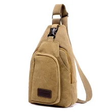 Новая модная мужская нагрудная сумка! Универсальные мужские езда нагрудные карманы и повседневные сумки горячие твердые холщовые с застежкой-молнией и застежкой мобильный и изменить Перевозчик