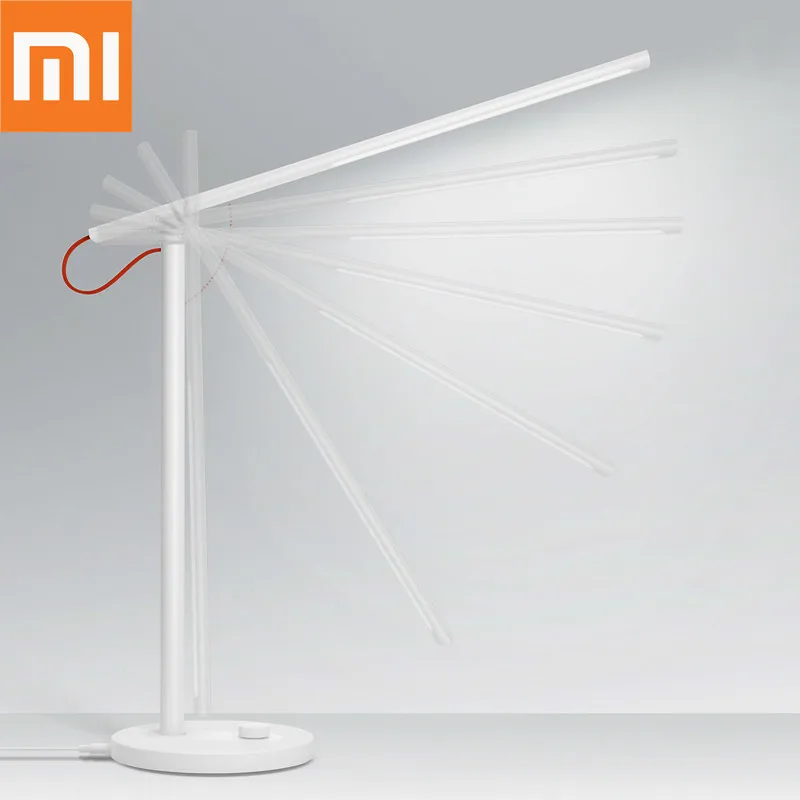 

Original Xiaomi Mijia LED Smart Desk Lamp Table Lamps Desklight Eye Protection 4 Lighting Modes App Control of Smart Phone