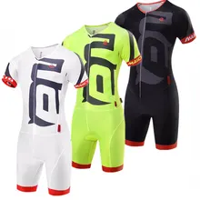 Триатлонный костюм Мужская велосипедная одежда Летний мужской комплект MTB трикотажный комплект для велоспорта одежда для плавания бегущий отражающий