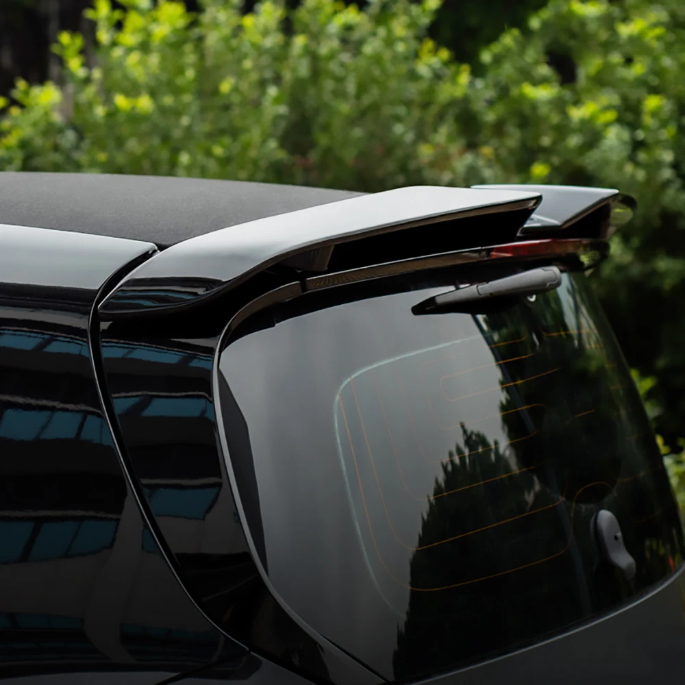 ABS пластик окрашенные хвост багажник губы крыло праймер цвет задний спойлер подходит для Mercedes Carlson smart fortwo 453 спойлер Стайлинг отделка
