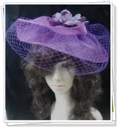 Бесплатная доставка высокое качество sinamy fascinatos/перо цветы, хороший свадебные аксессуары для волос/партийные шляпы/свадебные шляпы FS71
