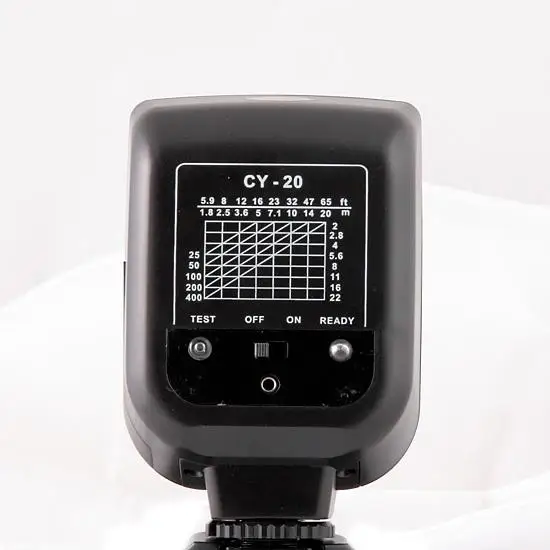 YinYan CY-20 мини Универсальная вспышка Speedlite Горячий башмак порт синхронизации для canon nikon цифровой камеры