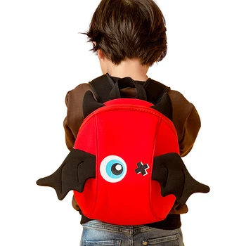 

Cute Little Monster Children School Bag for Kindergarten 1-3 Year Old Boys Girls Cartoon School Backpack Kids Schoolbag