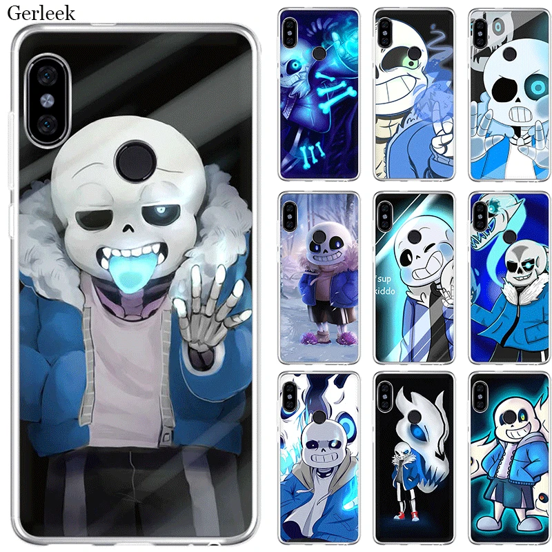 

Cover Case For Xiaomi Mi 5 5S 6 5X 6X 8 SE A1 A2 Mix 2S F1 Lite undertale papyrus sans doggo hard pc