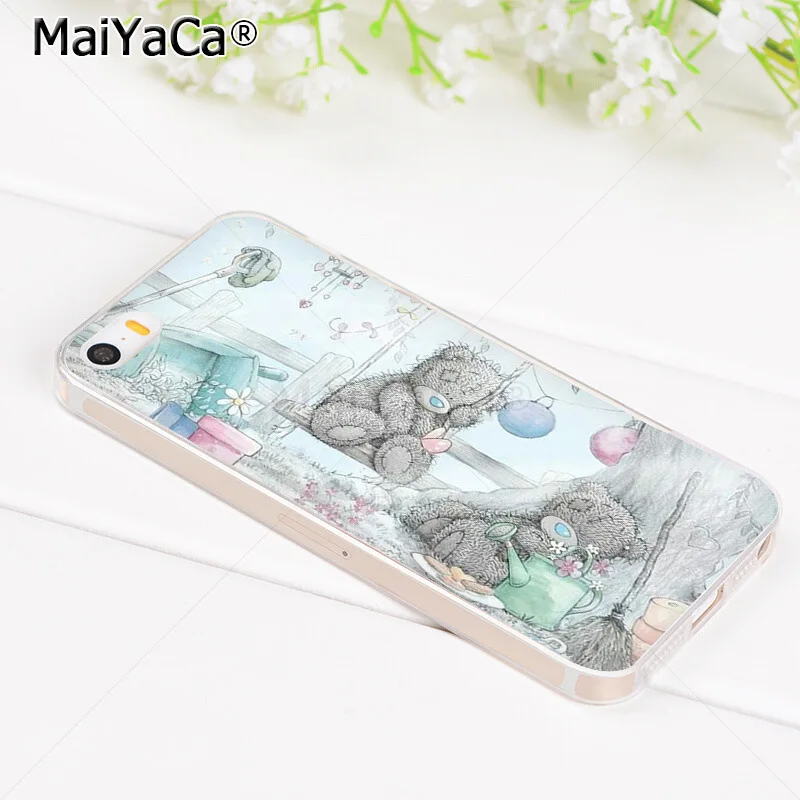 MaiYaCa Me To You Bear прозрачный мягкий ТПУ чехол для телефона iPhone X 6 6s 7 7plus 8 8Plus 11pro max5S