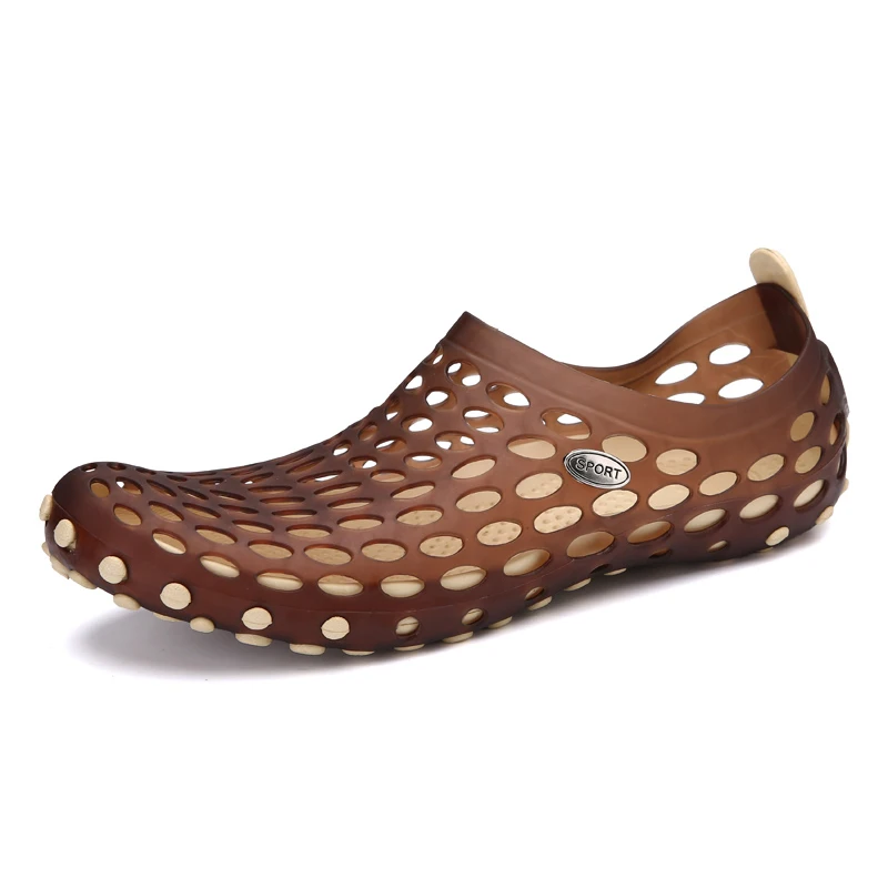 

Outdoor Slippers Men Summer Breathable Sandals Casual Jelly Shoes Men Slides Couples Flip Flops Beach Shoes Zapatos De Hombre