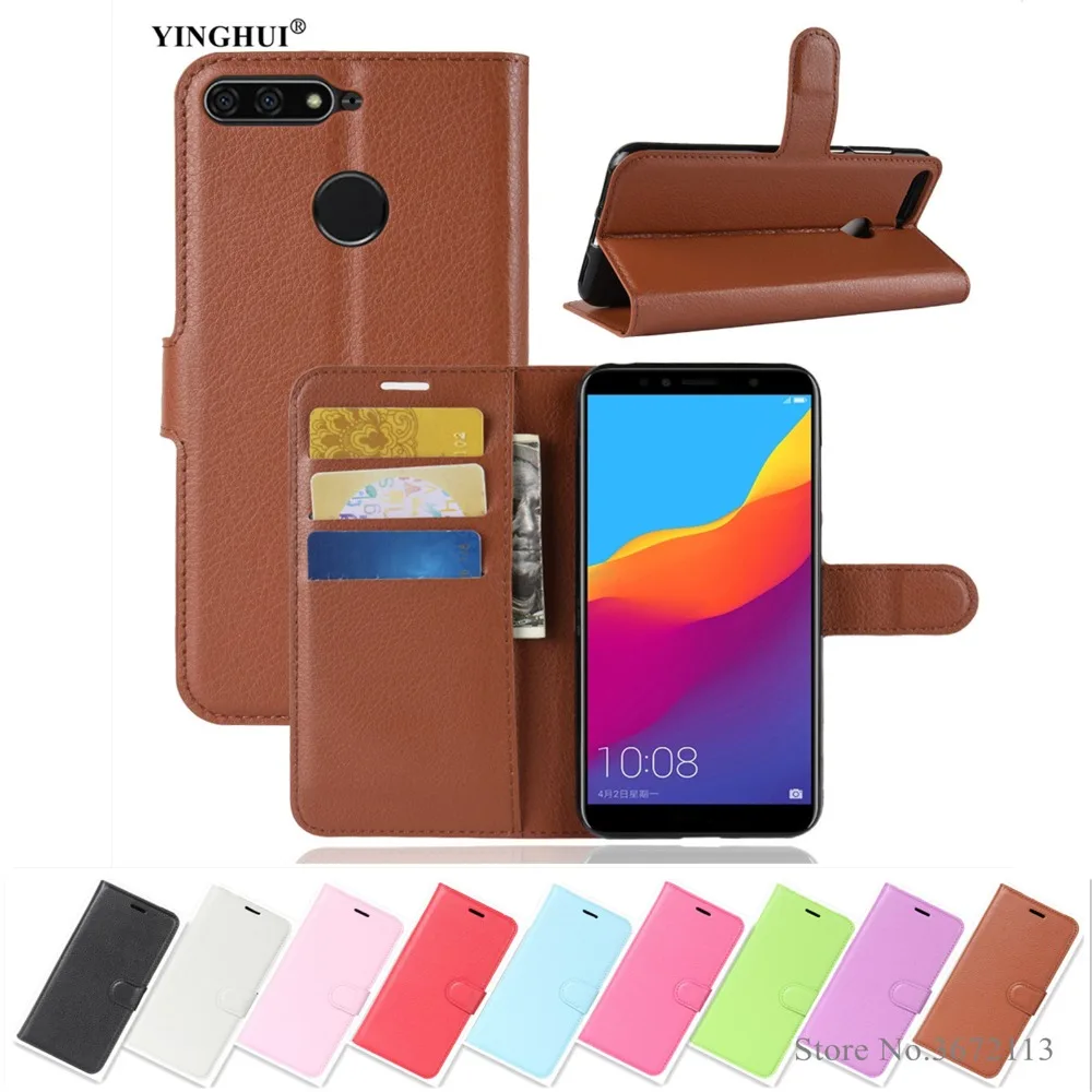 Luxury Case For Huawei Honor 7A PRO/Enjoy 8E Wallet Flip PU Leather Phone Cases Fundas Bag Silicone Cover 7APro/Enjoy8E | Мобильные