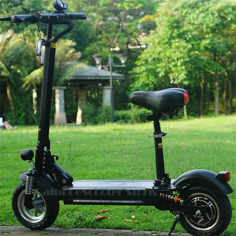 Daibot Foldable Electric Bike Two Wheel Electric Scooters 11 inch 48V1200W 52V2400W Adult Portable Electric Skateboard Scooter (31)