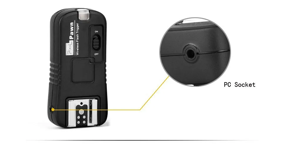 PIXEL TF-361 для Canon 1100D 1000D 5D камера беспроводной пульт дистанционного триггера вспышки передатчик+ приемник VS Godox CT-16 Viltrox FC-210C