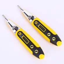 Electric Test Pen Tester Voltage Digital Detector Durable LED Indicator Light Screen 2019ing