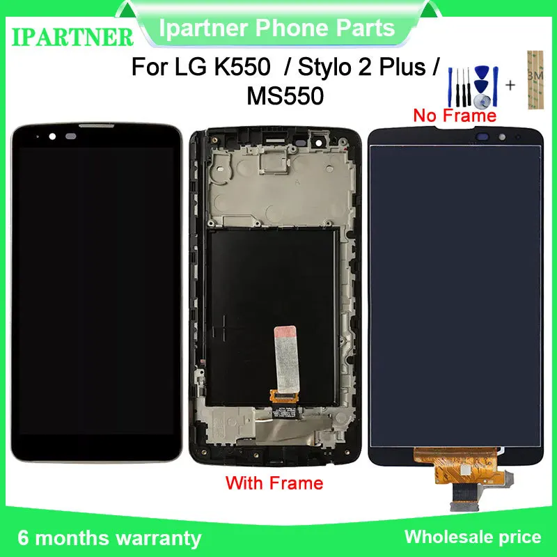 Untuk LG Stylo 2 Plus 4G K550 MS550 LCD 