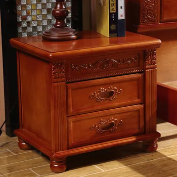 

Nightstands Bedroom Furniture oak solid wood Boutique bedroom bedside tables night stand mesitas de noche side table dormitorio