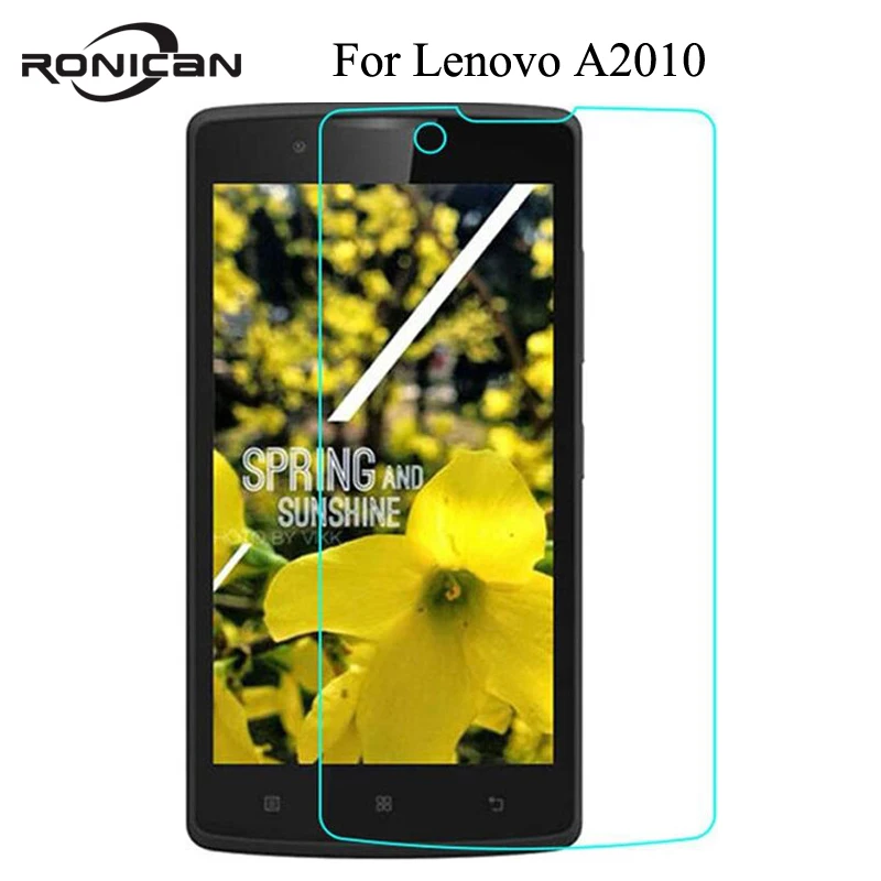 

For Lenovo A2010 Screen Protector Original Anti-shock 9H Tempered Glass Safety Protective Film On A 2010 A2580 A2860