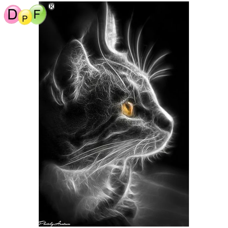 Aliexpresscom buy dpf diamond tcnuh lonely cat diamond painting Aliexpresscom buy dpf diamond tcnuh lonely cat diamond painting