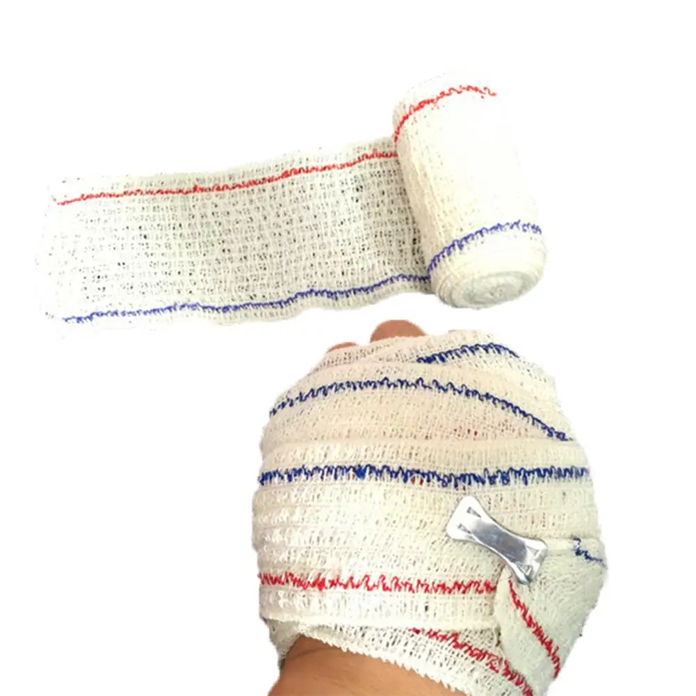 5 шт. эластичный спортивный бандаж красная и синяя линия тела формирующая повязка для руки запястья палец для игры в баскетбол спорт 5