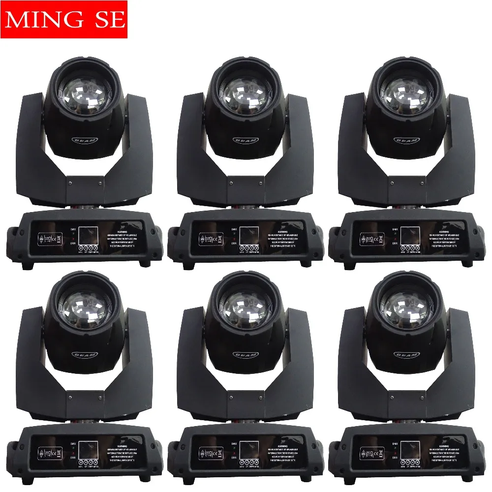 

6pcs/lots 230w 7r Beam Light DMX512 control Moving Head Lights Professional Stage Party Stage Lighting Effect