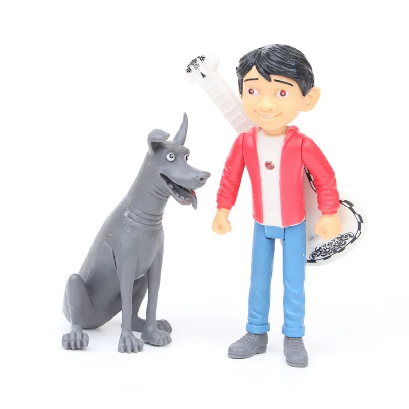 1352 45 De Réductionfilm Coco Pixar Figurines Jouets Dessin Animé Coco Miguel Hector Dante Chien Mort Pepita Figurines Action Modèle Poupées