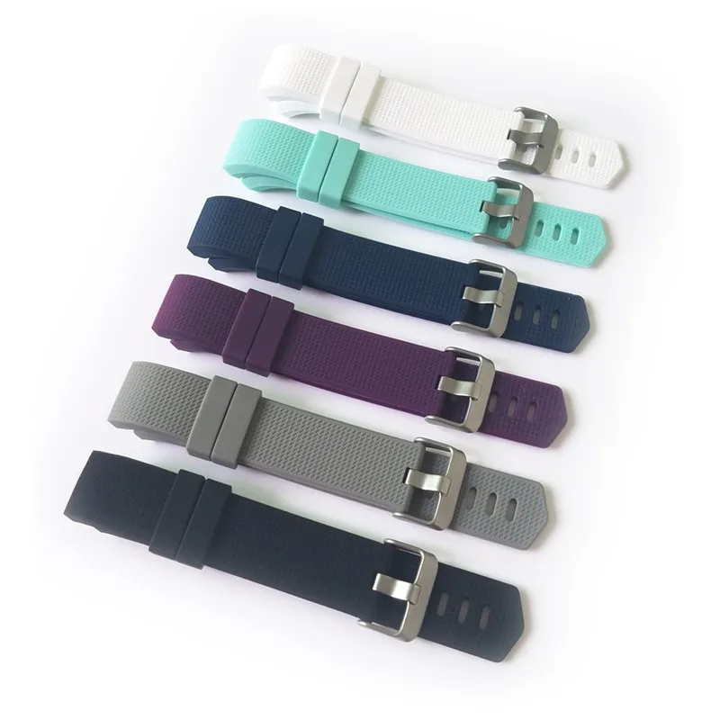 In Stock! Hot Sport Silicone Band for Fitbit Charge 2 Smart Bracelet Strap for C