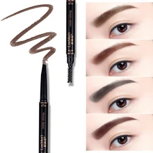 Loumesi стойкий карандаш для бровей водостойкая стойкая Косметика Черный Коричневый Карандаш для бровей Подводка для бровей eyemakeup