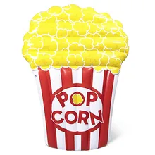 180 см гигантский надувной попкорн бассейн плавательный пояс для плавания Ride-on матрас водная плавающая кровать пляжные летние держатель для чашки для бассейна игрушка Lounge Boia