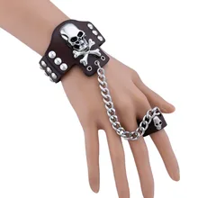 5 шт. мода кожаные Браслеты плетеные Браслеты шнур кожаный подарки письмо ручной мужчин и женщин любимый