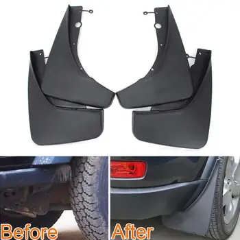 

BBQ@FUKA Car Mud Flaps Splash Guards Front + Rear Mudguards Fender fit For Jeep Grand Cherokee 11-2014 Car accessory