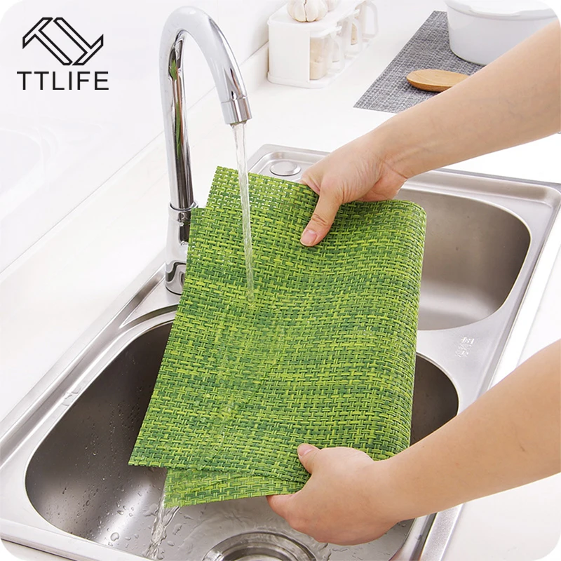 Buy TTLIFE 1pcs Simple Style Creative Waterproof Non Slip Placemat Dinner Desk