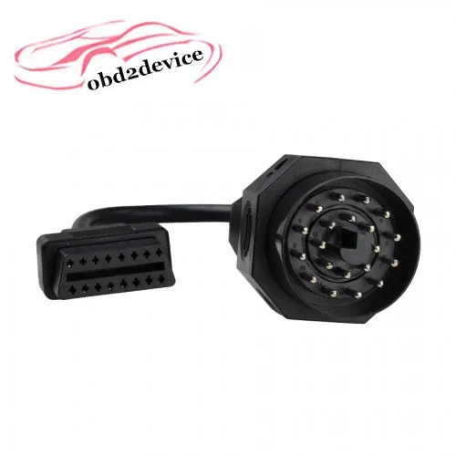 Адаптер для BMW 20pin OBD II 20 pin к OBD2 Удлинительный 16 контактный гнездовой разъем e36 e39 X5